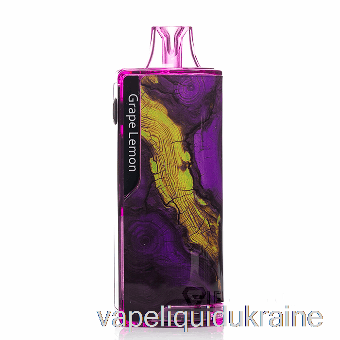 Vape Liquid Ukraine MTRX 12000 Disposable Grape Lemon